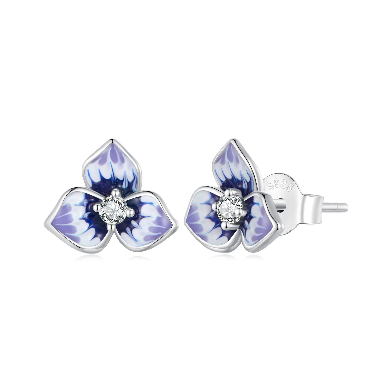 Pandora Style Pansy øredobber - BSE860