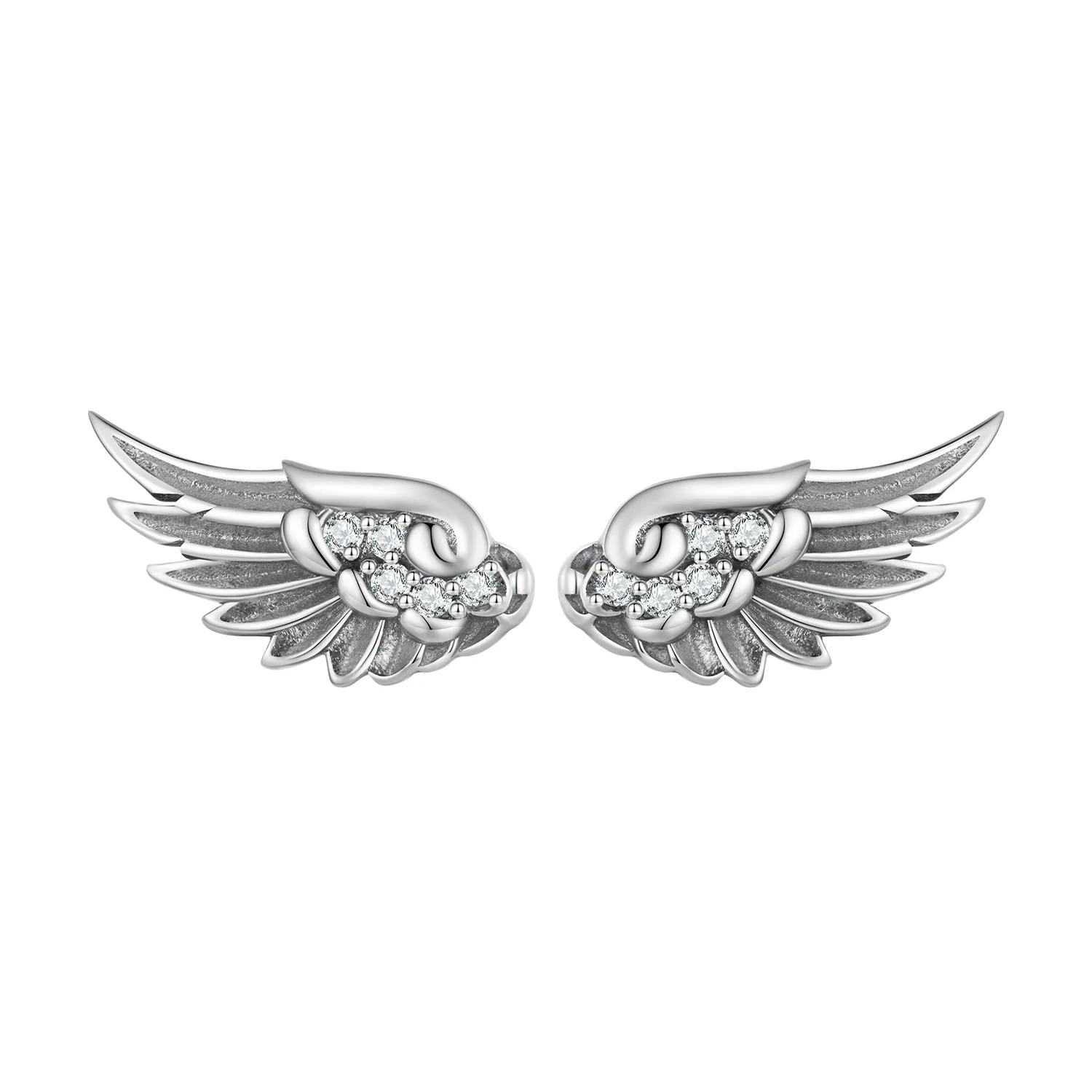 Pandora Style Angel Wings Studs øredobber - SCE1579