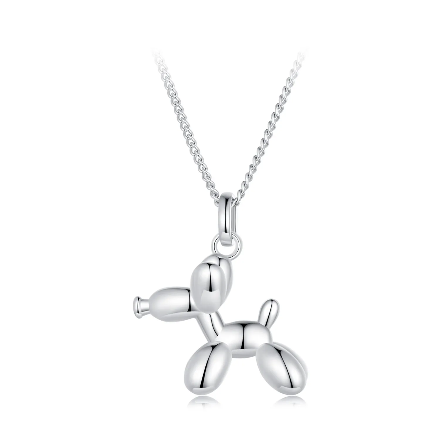 pandora style ballong dog halskjede scn506