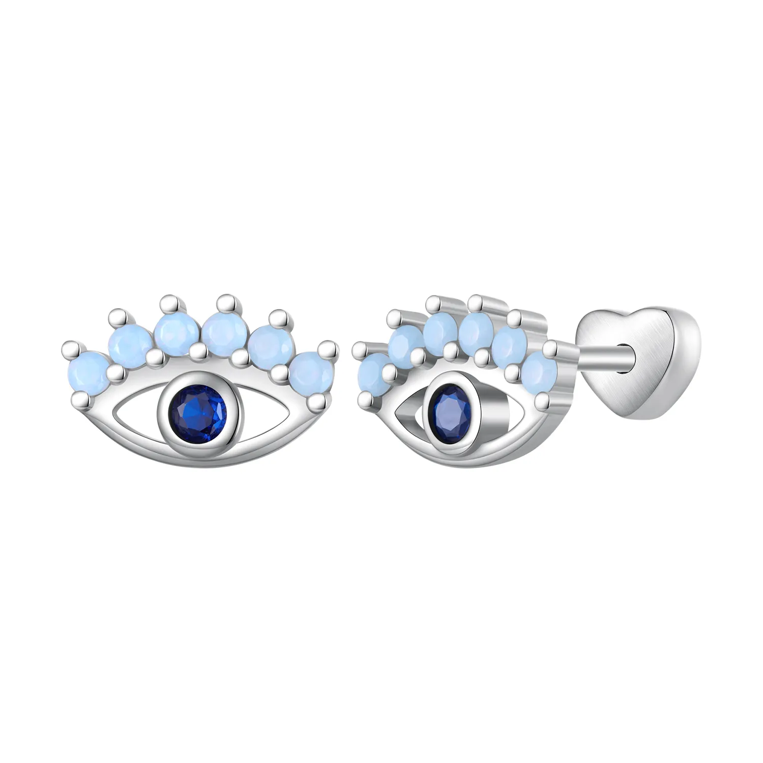Pandora Style Devil Eyes Two-Wear Studs øredobber - SCE1581
