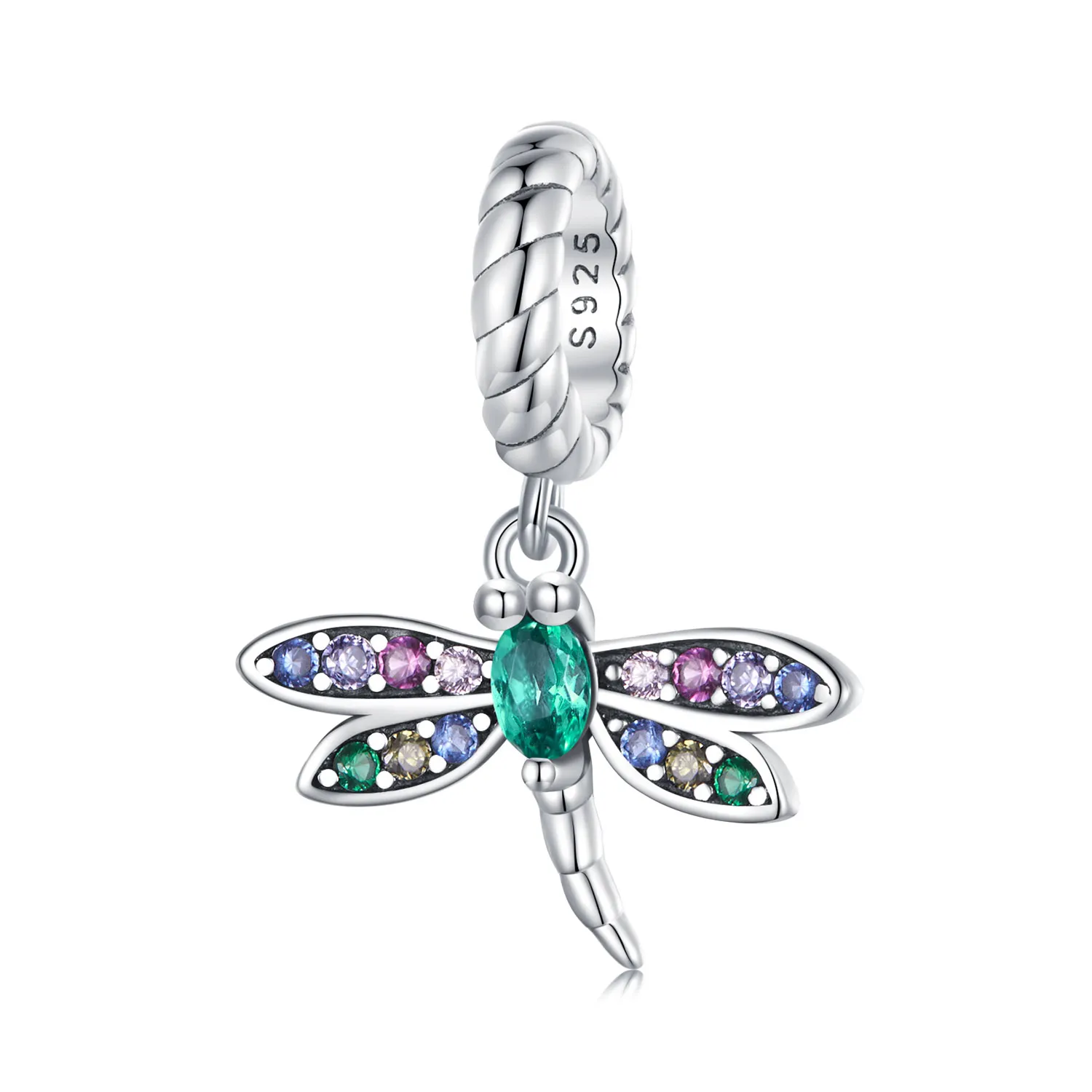 pandora style dragonfly dangle scx141