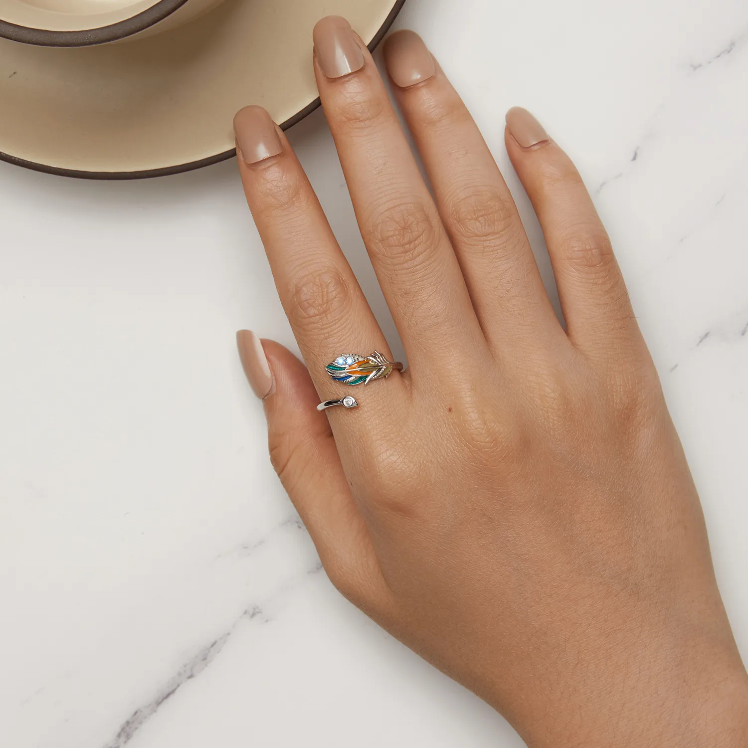 Pandora Style fjærring - BSR469-E