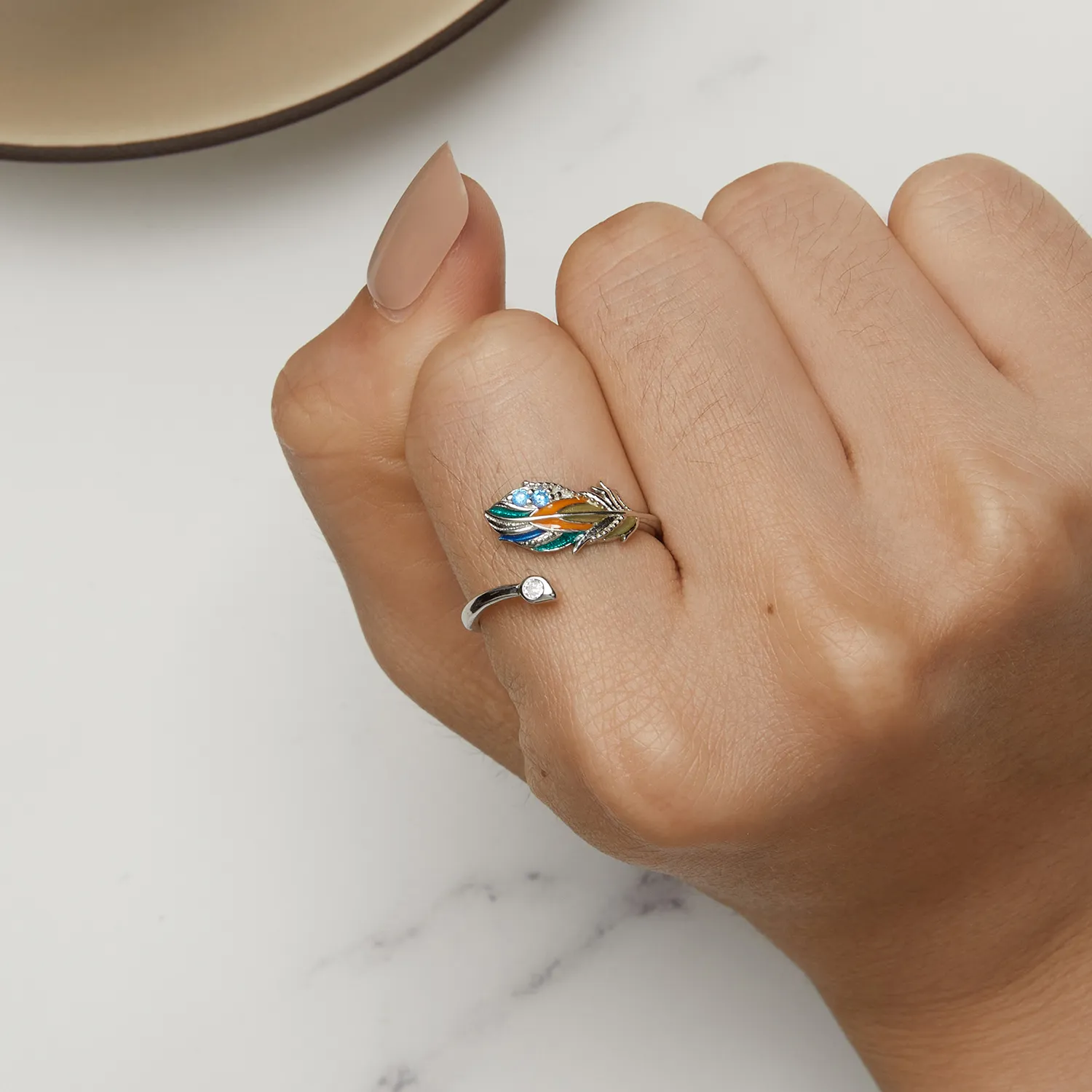 Pandora Style fjærring - BSR469-E
