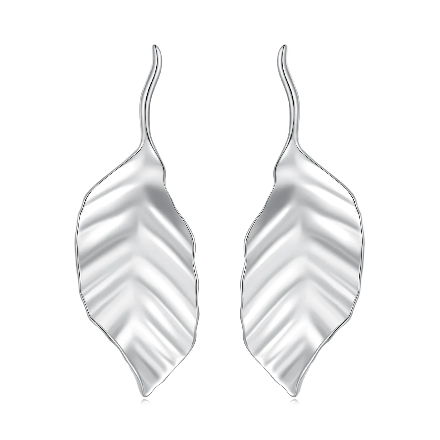 pandora style leaves studs øredobber bse812