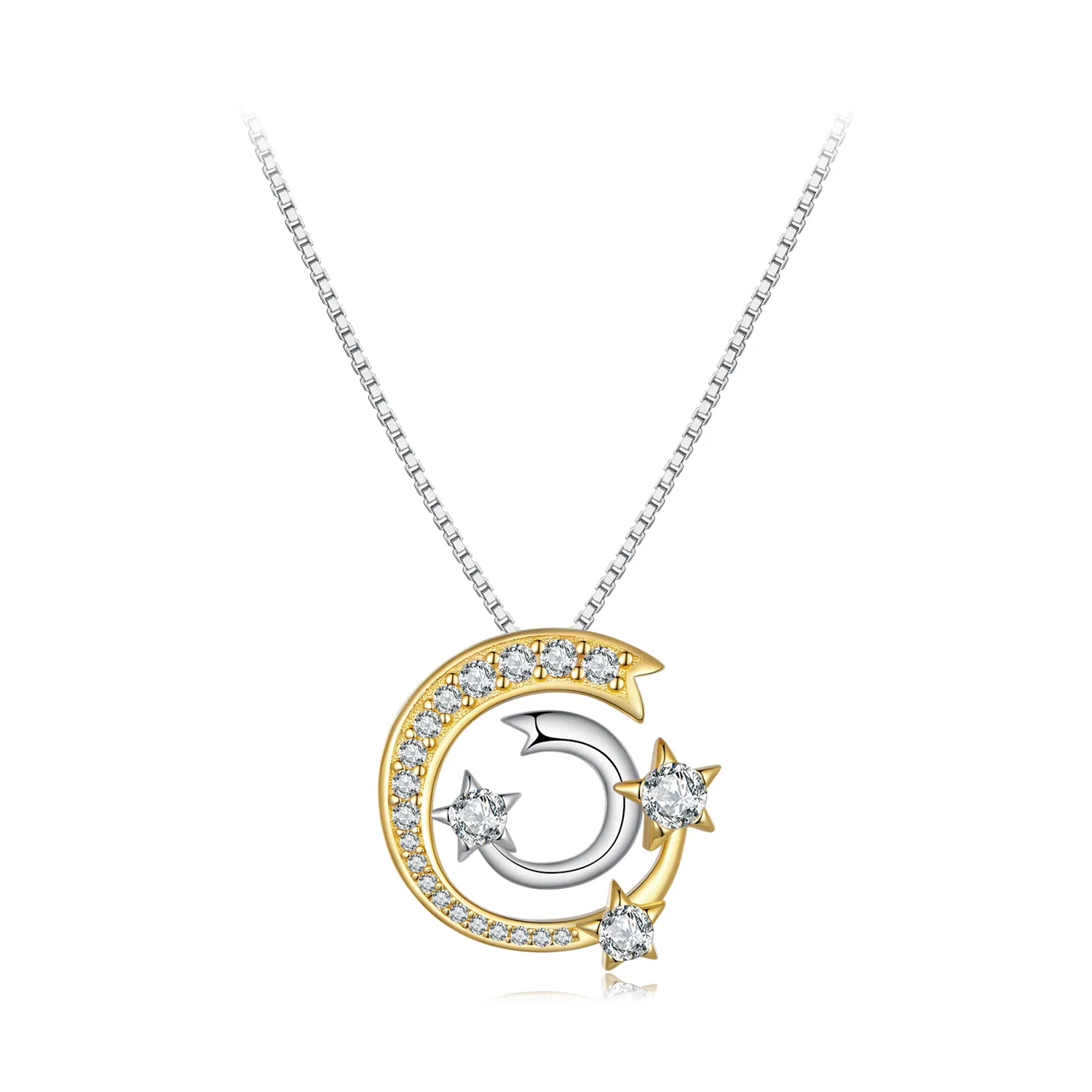 pandora style meteor halskjede bsn350