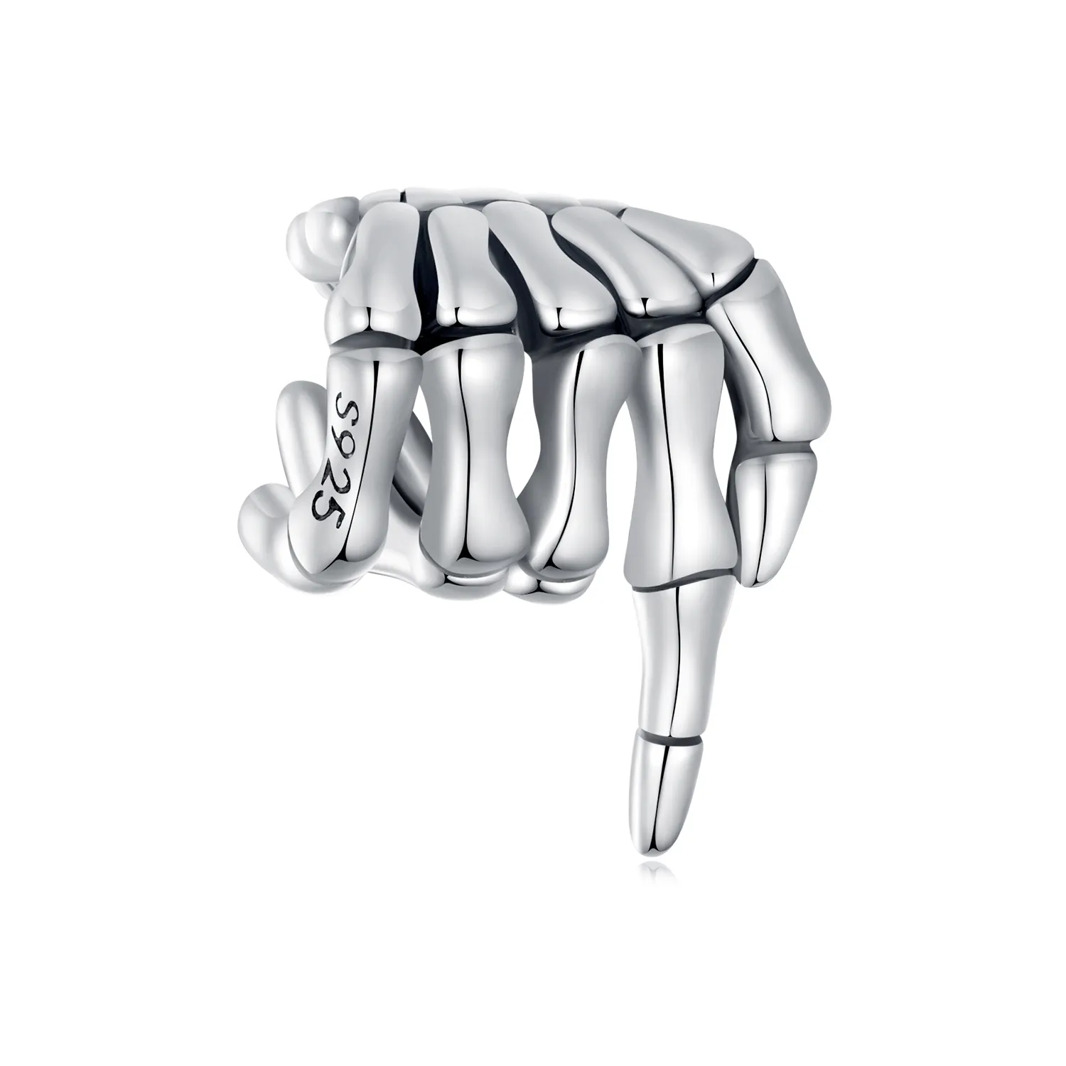 Pandora Style Skjelett Hånd Charm - BSC909