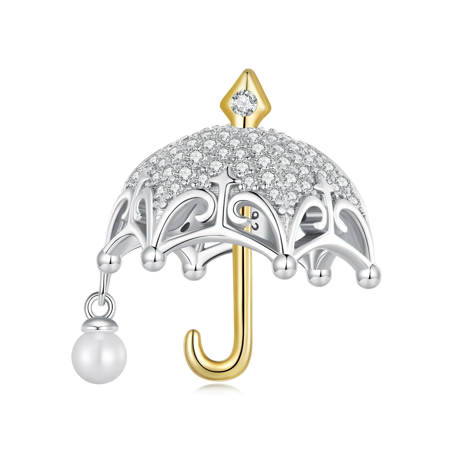Pandora Style Small Paraply Charm - BSC862