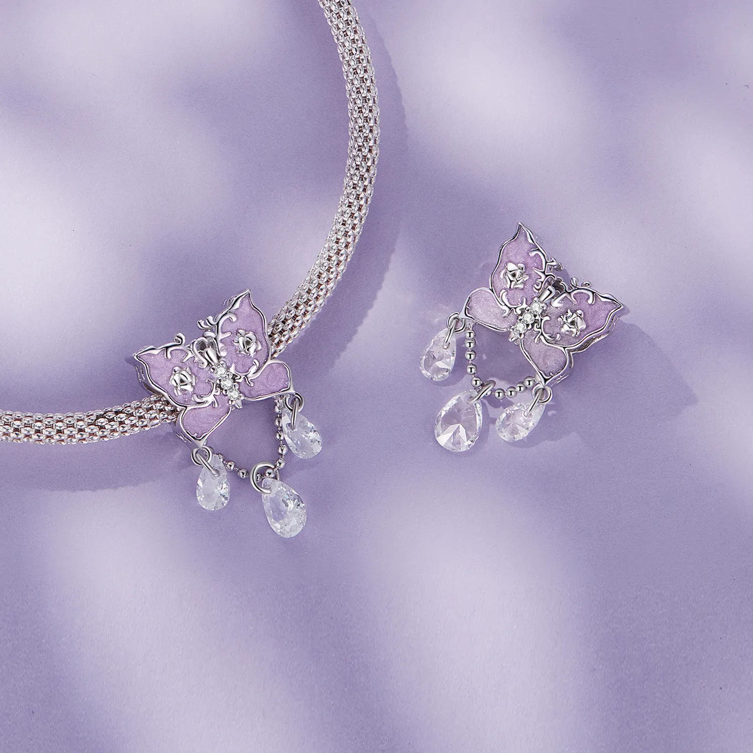 Pandora Style Sommerfugl Charm - SCC2543