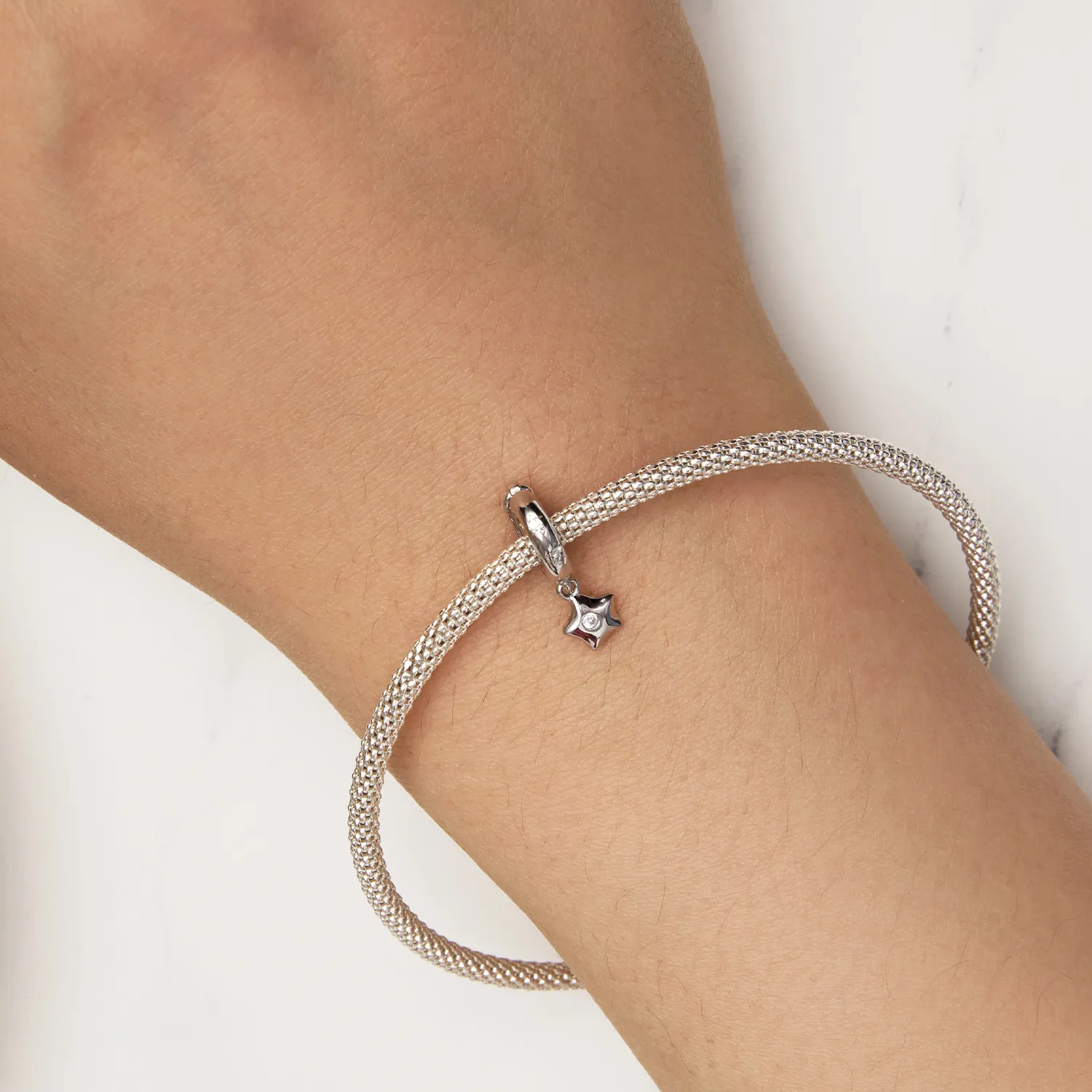 Pandora Style Star Universal Spenne Avstandsstykke - BSC889