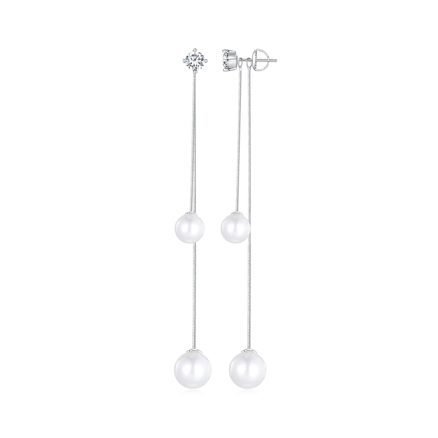 pandora style tassel beads dingle øredobber bse890