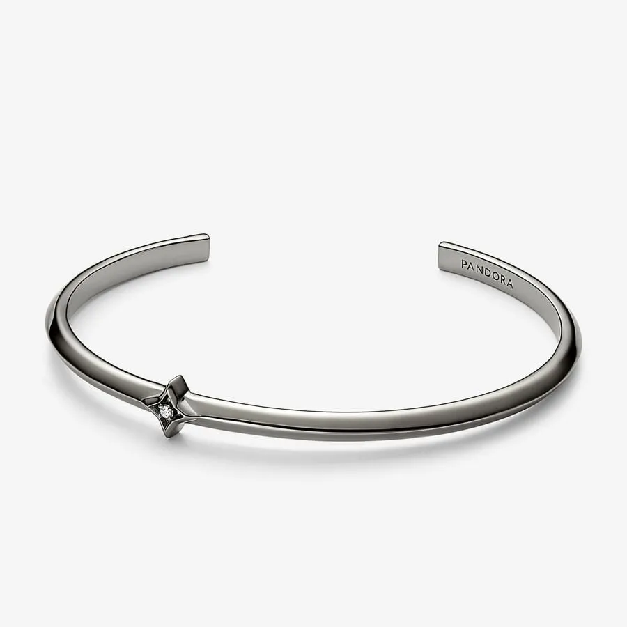 pandora funklende stjerne åpent bangle 542767c01