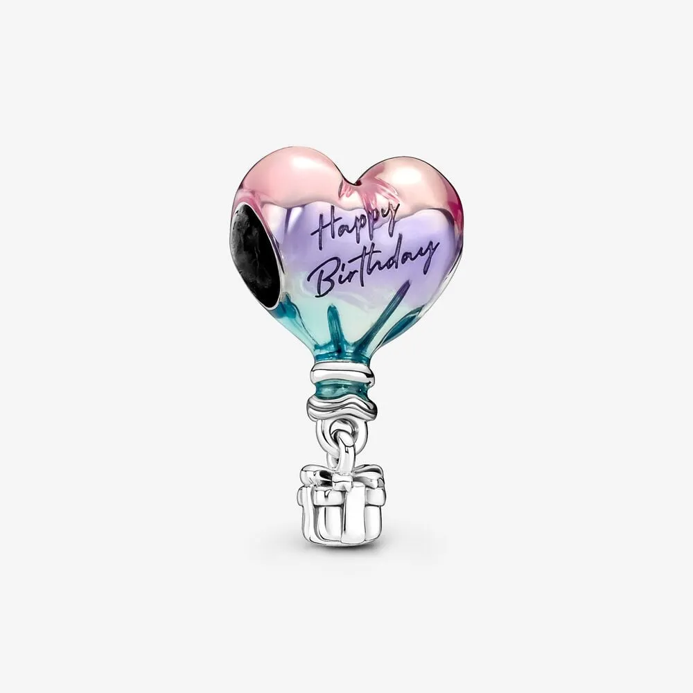 pandora gratulerer med dagen varmluftballong charm 791501c01