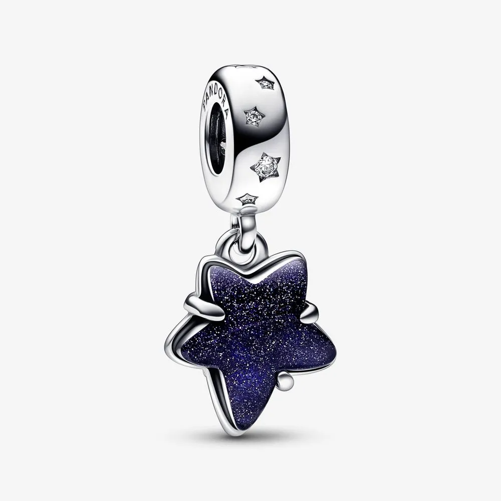 Pandora Himmelsk Galakse Stjerne Murano Hengende Charm - 792368C01