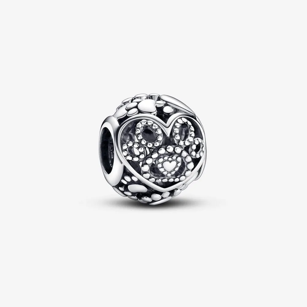 Pandora Pelsbaby Hjerter og Poteavtrykk Charm - 792248C00