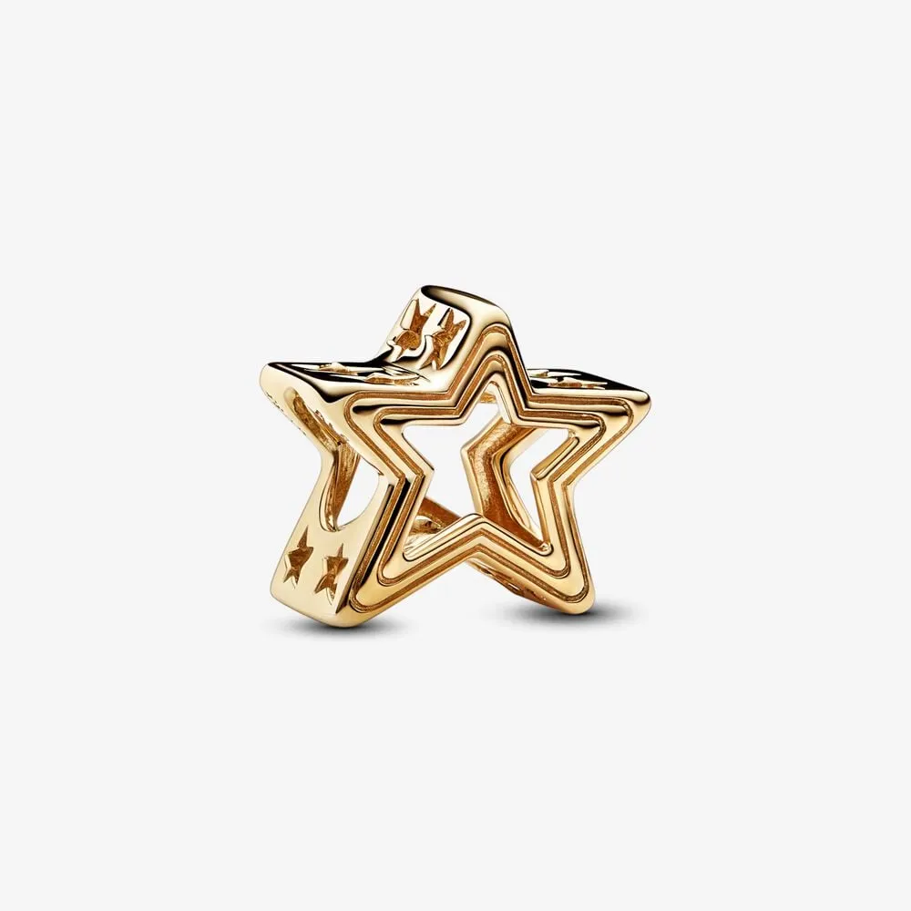 pandora skinnende stjerne charm 752361c00