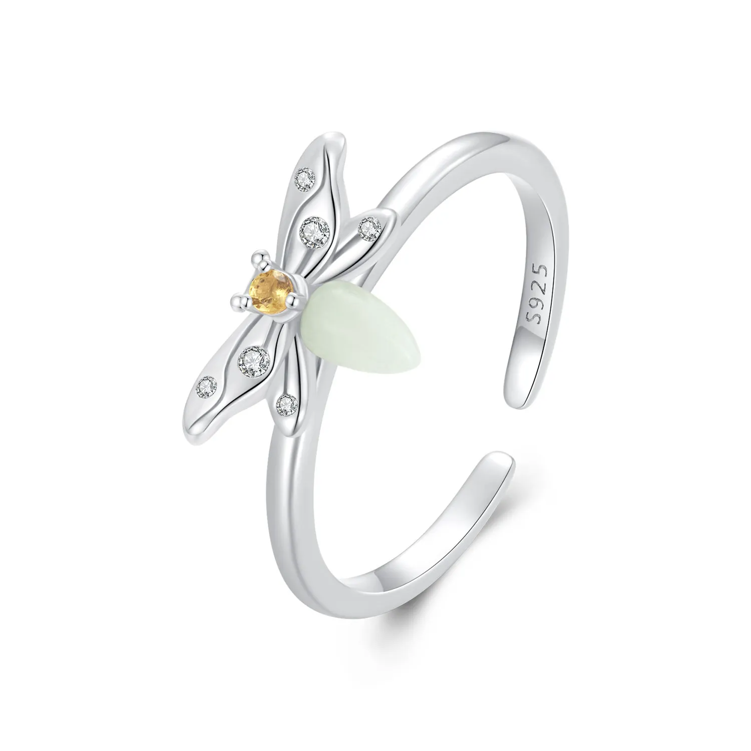 pandora style bee luminous ring bsr521 e