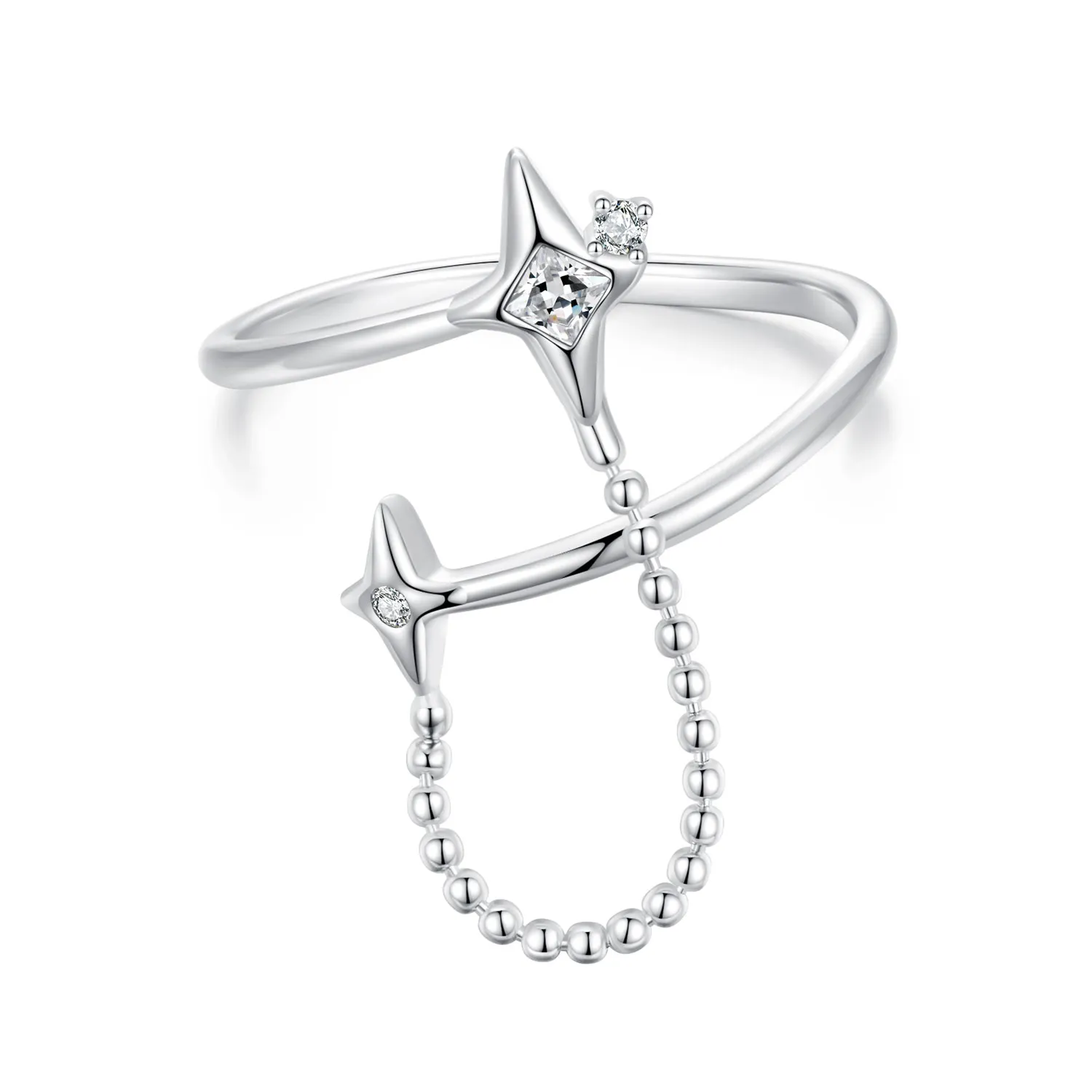 pandora style starlight open ring bsr519 e