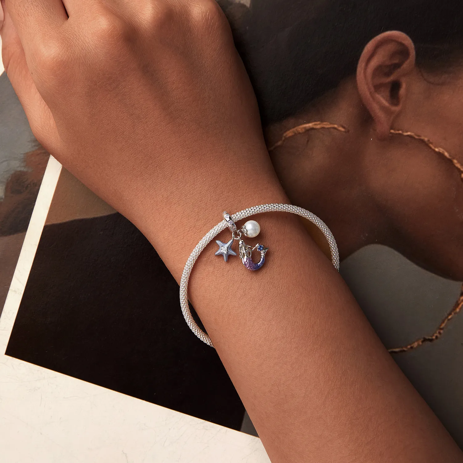 PANDORA Style Havfrue-anheng - SCC2768