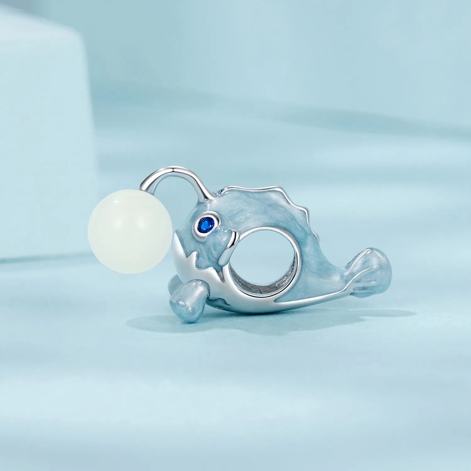 PANDORA Style Luminous Lantern Fish Charm - SCC2795