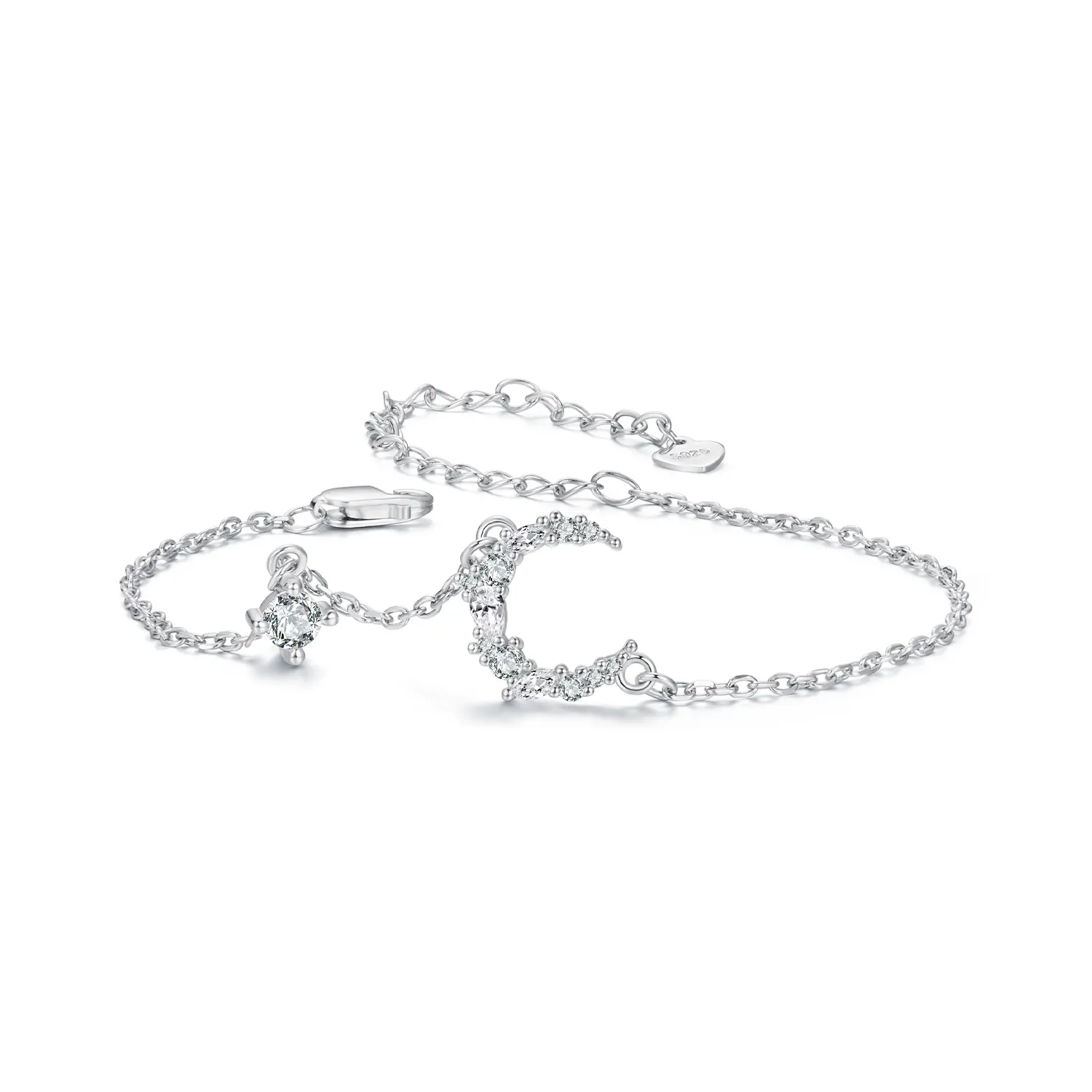 pandora style moonlight armbånd bsb174