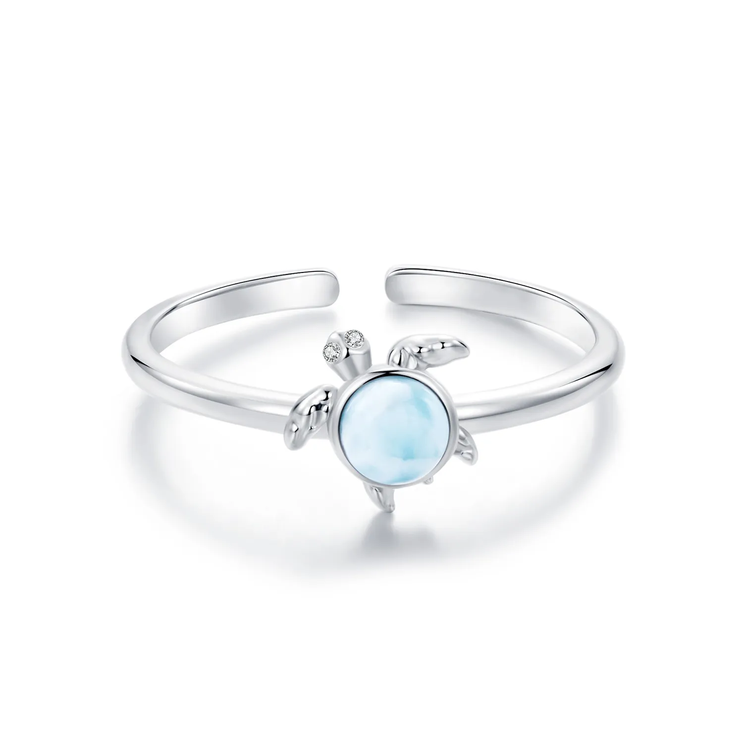 pandora style turtle ring bsr553 e
