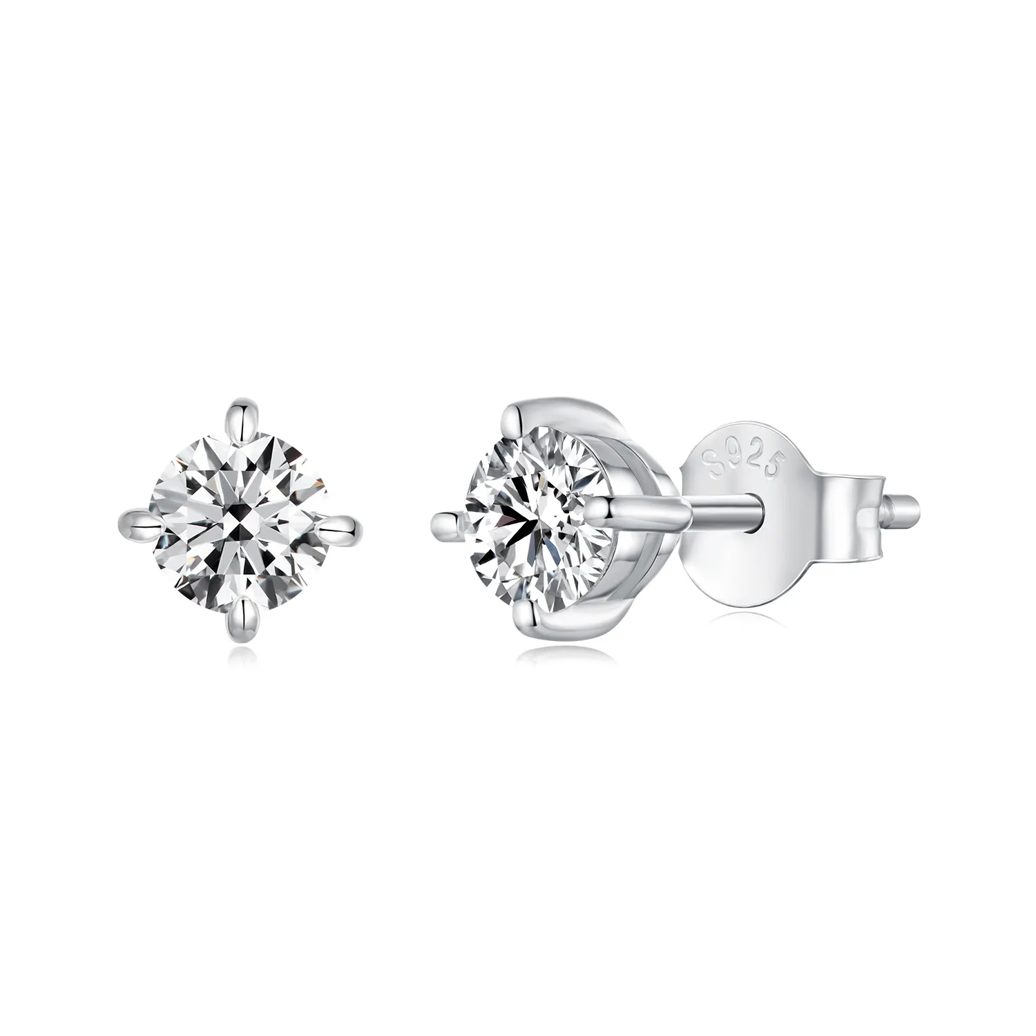 PANDORA Style 0,5 karat Moissanite øredobber - MSE038-M
