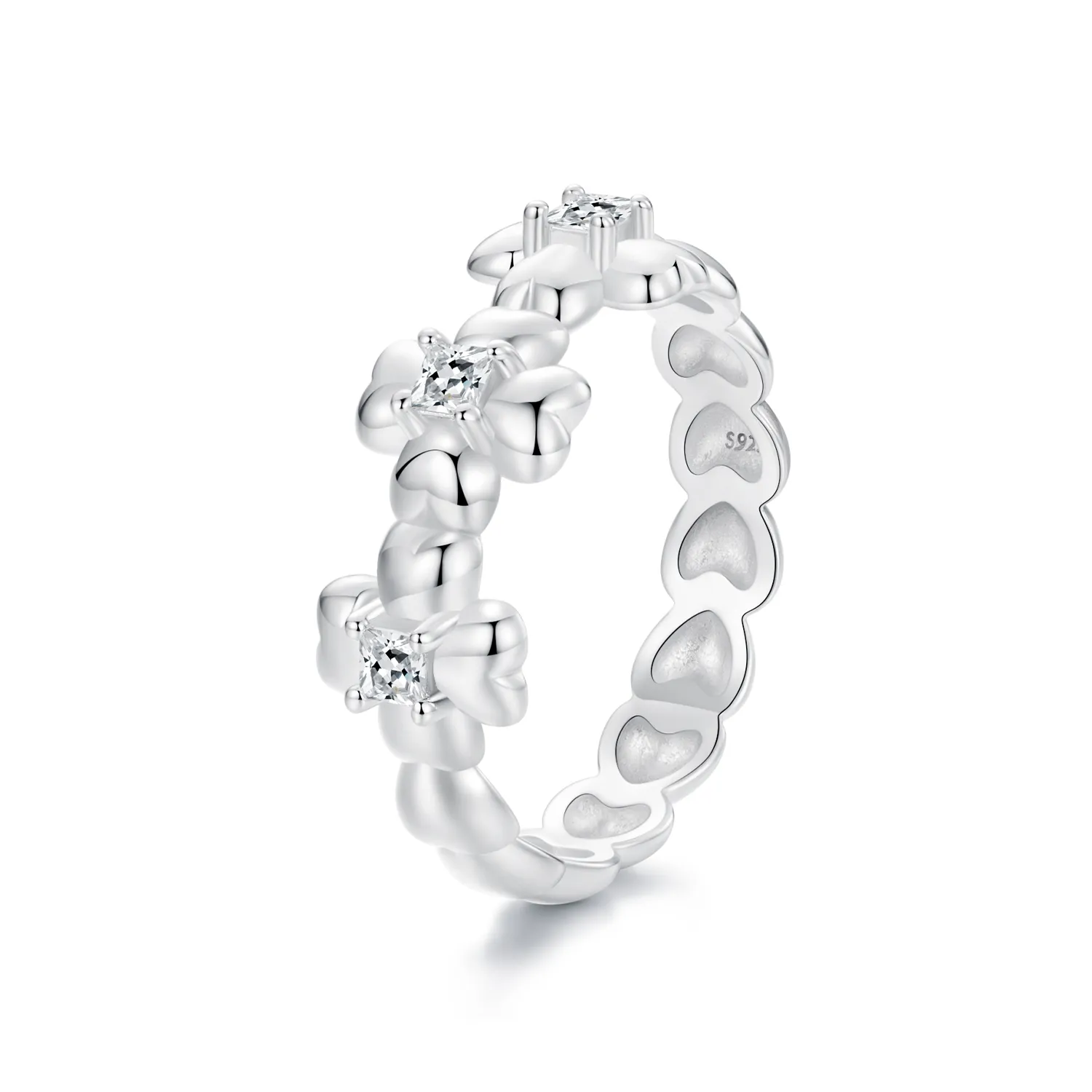 PANDORA Style Firkløverring - SCR1045