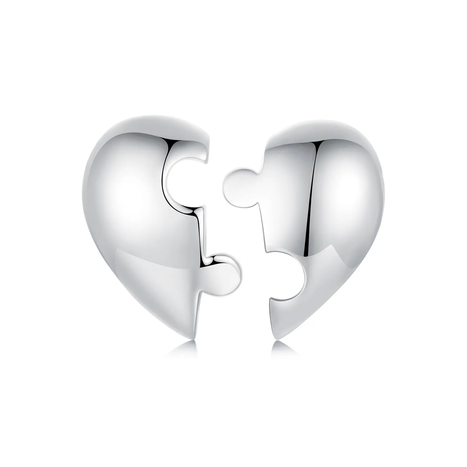 pandora style hjerte øredobber sce1770
