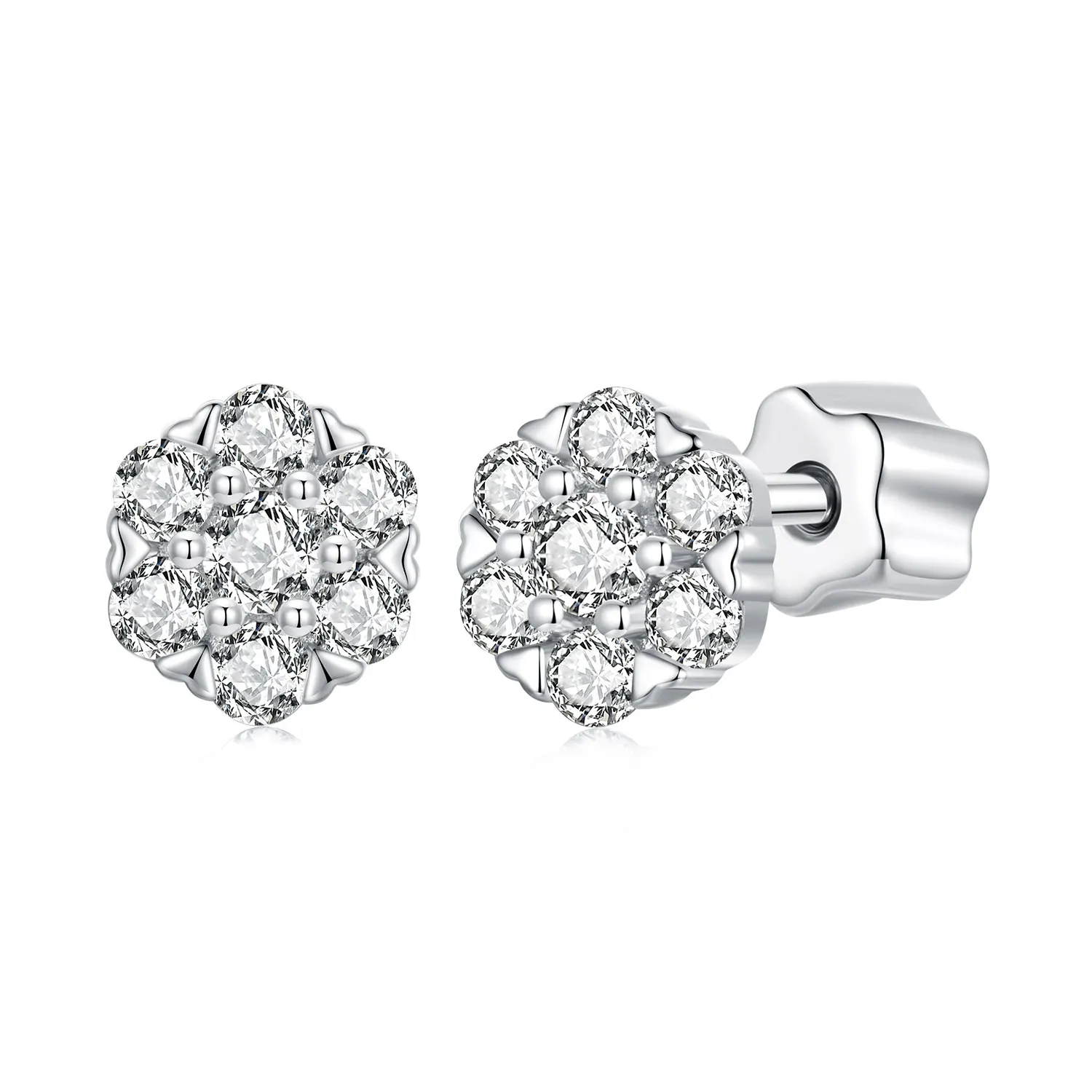 PANDORA Style Moissanite øredobber (med ett sertifikat) - MSE059