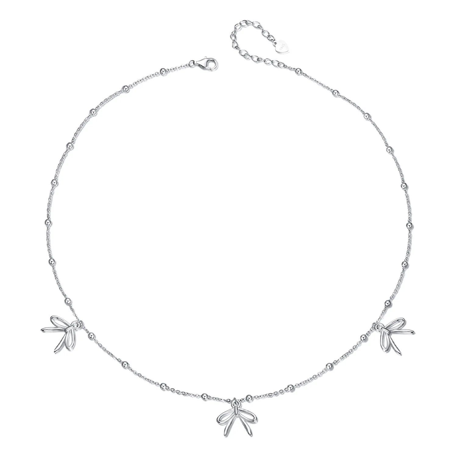 pandora style sløyfe kjede scn529