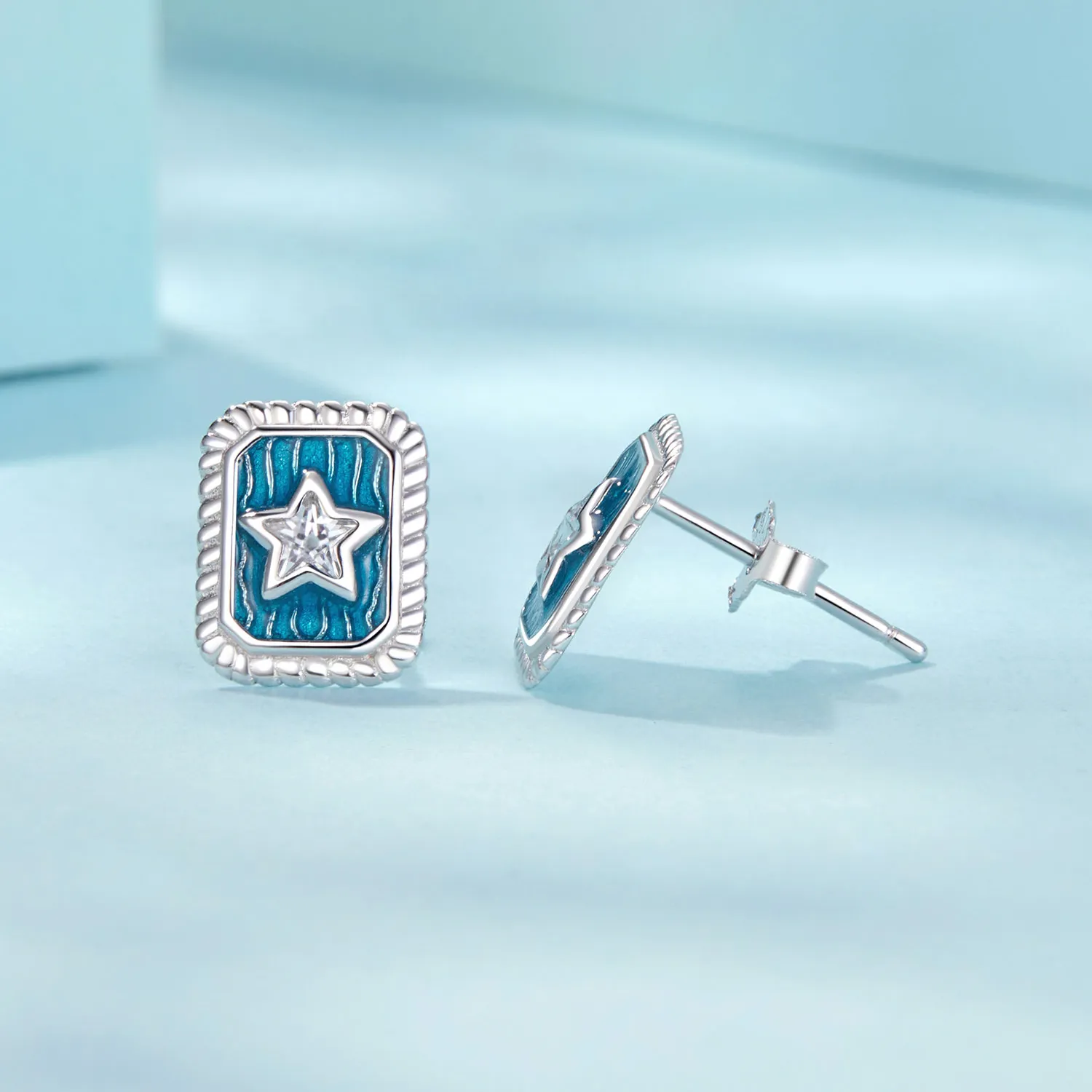 PANDORA Style Star Retro øredobber - SCE1796