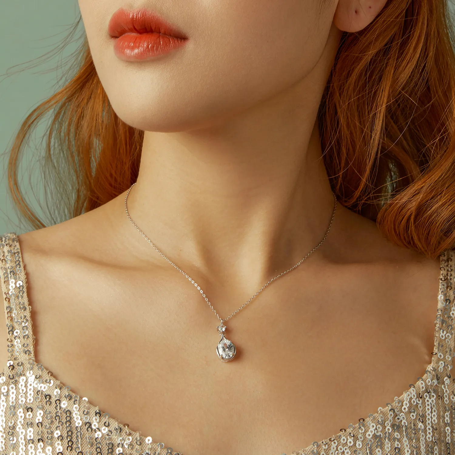 PANDORA Style Teardrop Halskjede - BSN402