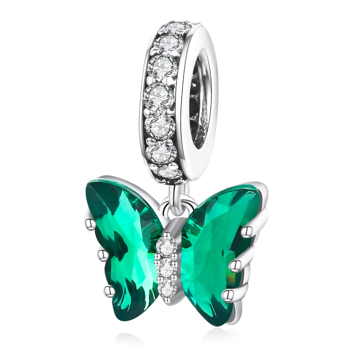 pandora style vakker sommerfugl bsc423 gn