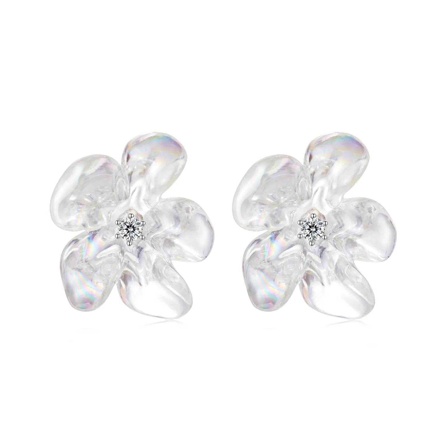 PANDORA Style Øredobber med friske blomster - SCE1804