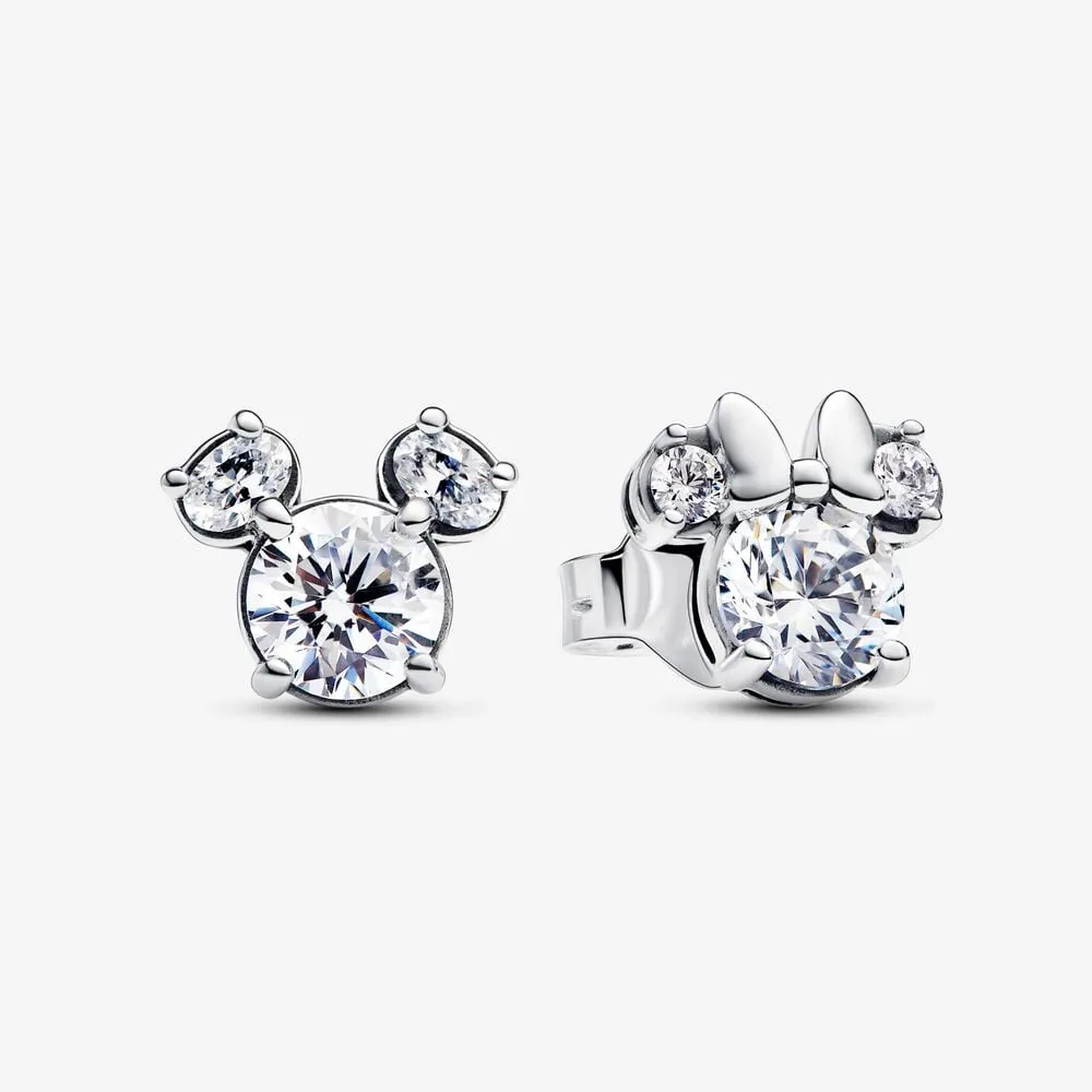 pandora disney mikke mus og minni mus funklende øredobber 293219c01
