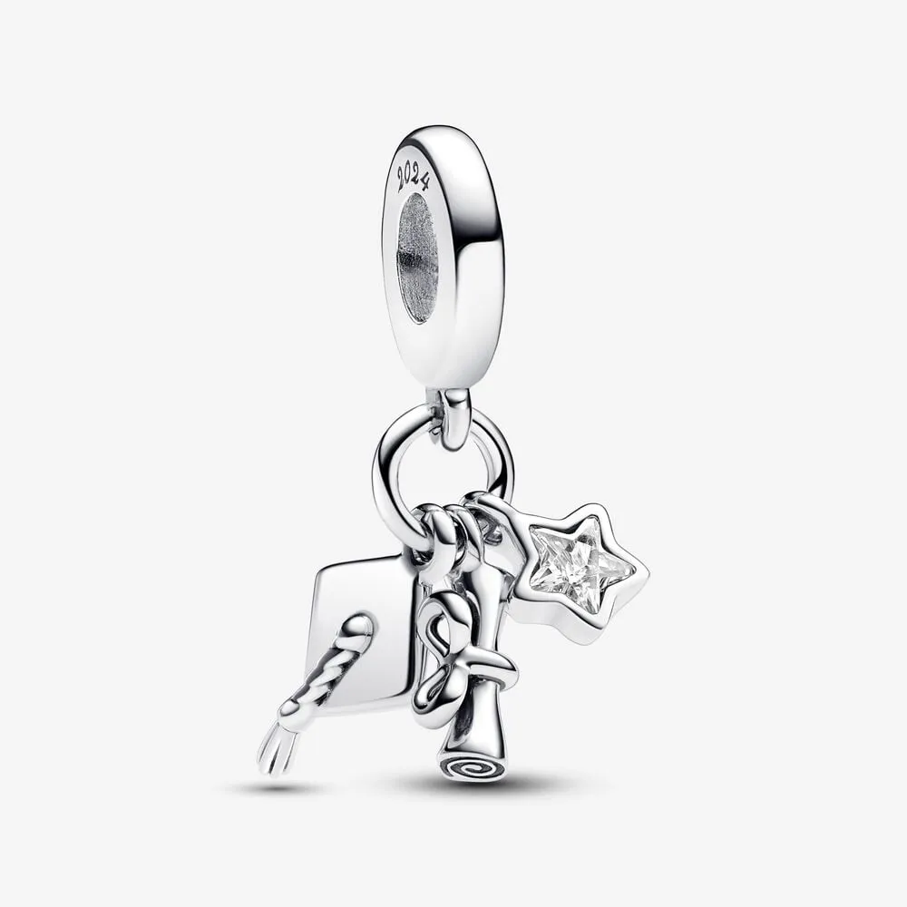 Pandora Eksamen 2024 Trippel Hengende Charm - 793240C01