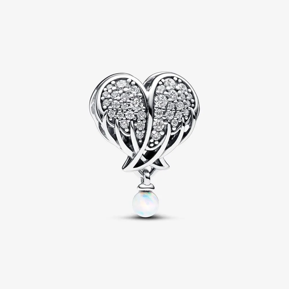pandora funklende englevinger og hjerte charm 792980c01