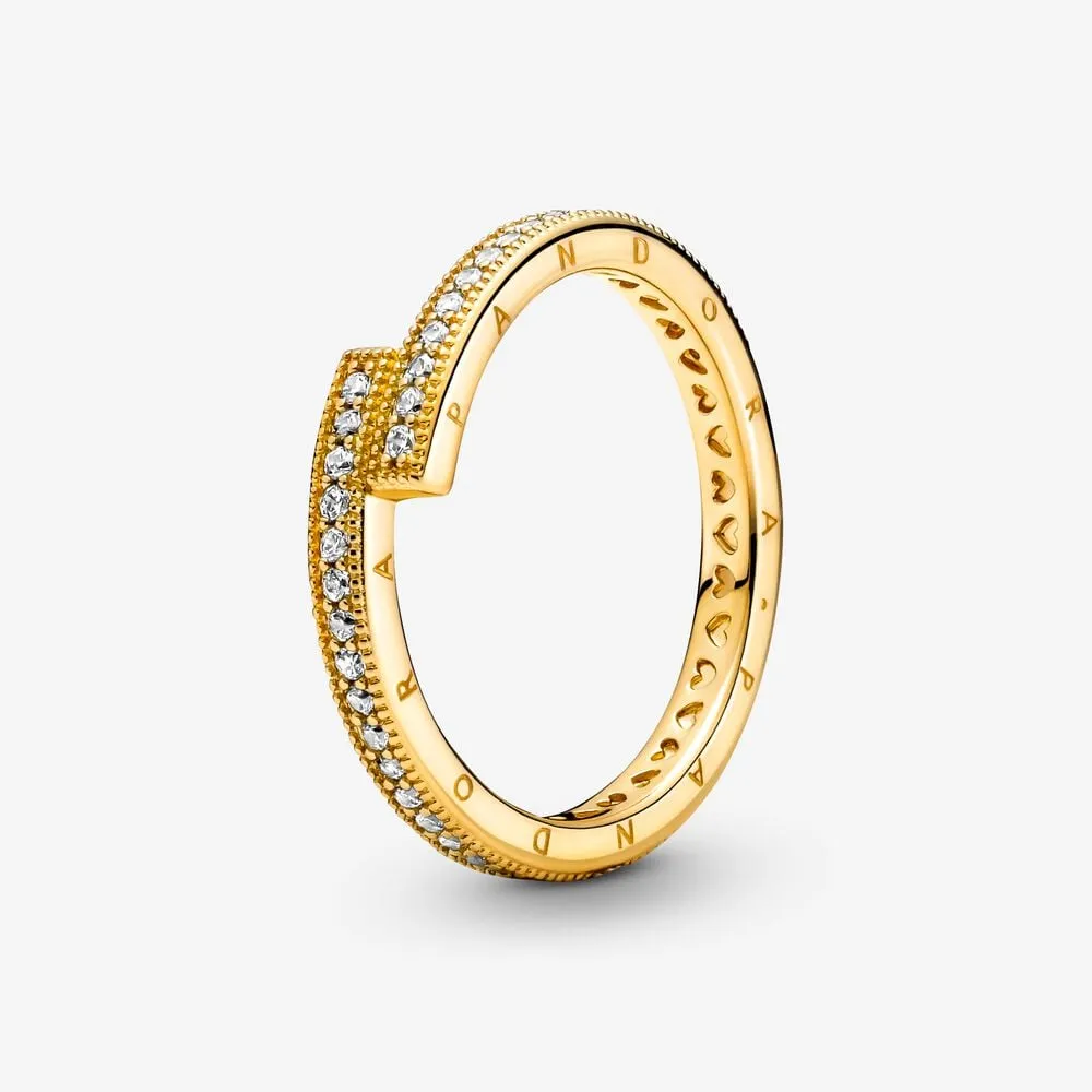 pandora funklende overlappende ring 169491c01