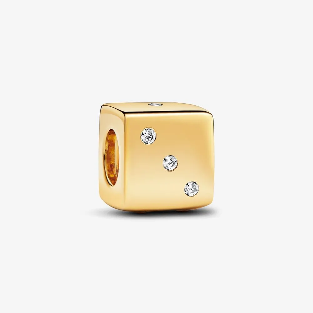 Pandora Funklende Terning Charm - 761269C01
