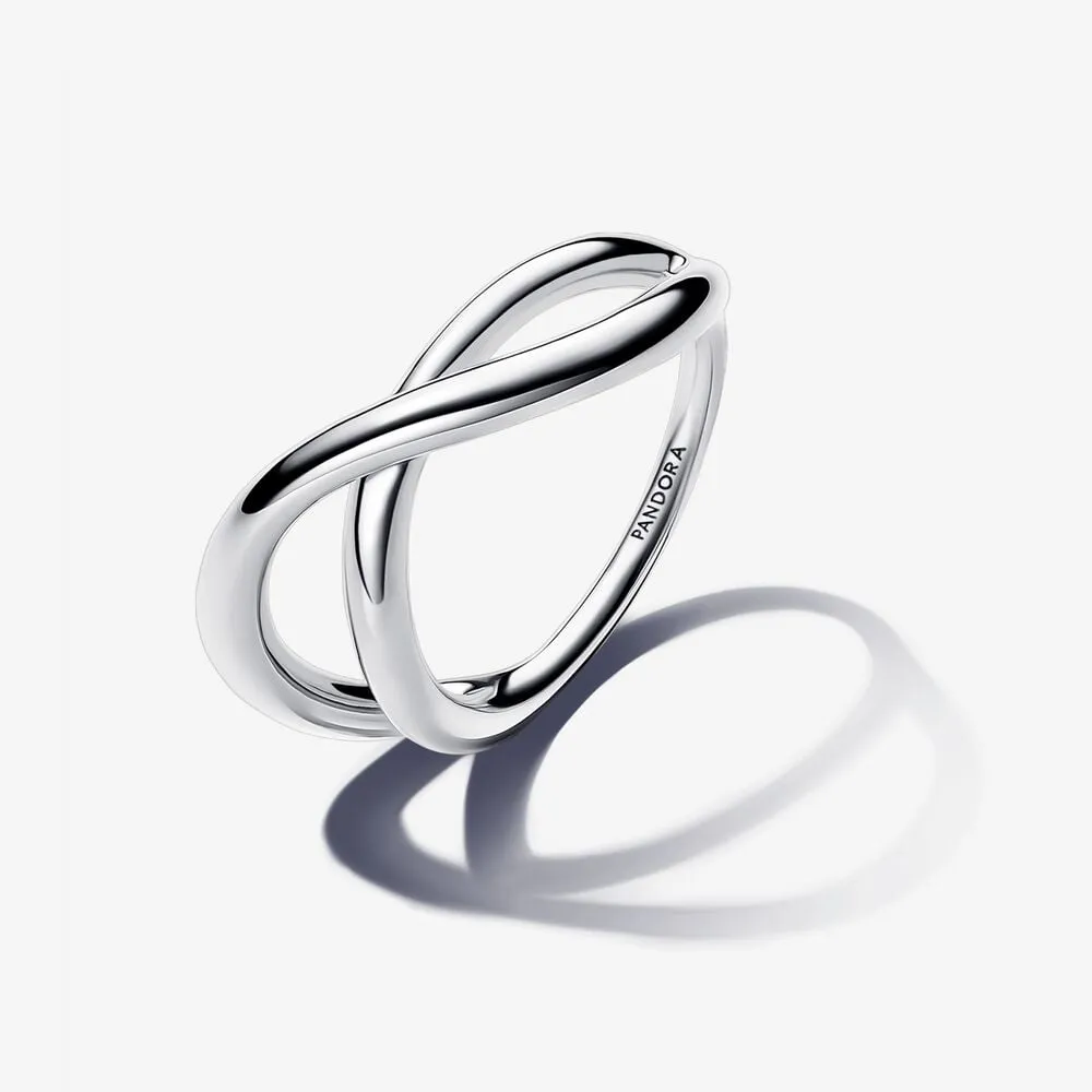 Pandora Infinityring med Organisk Form - 193318C00