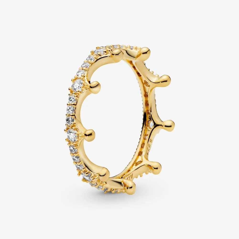 pandora klar funklende krone ring 168654c01