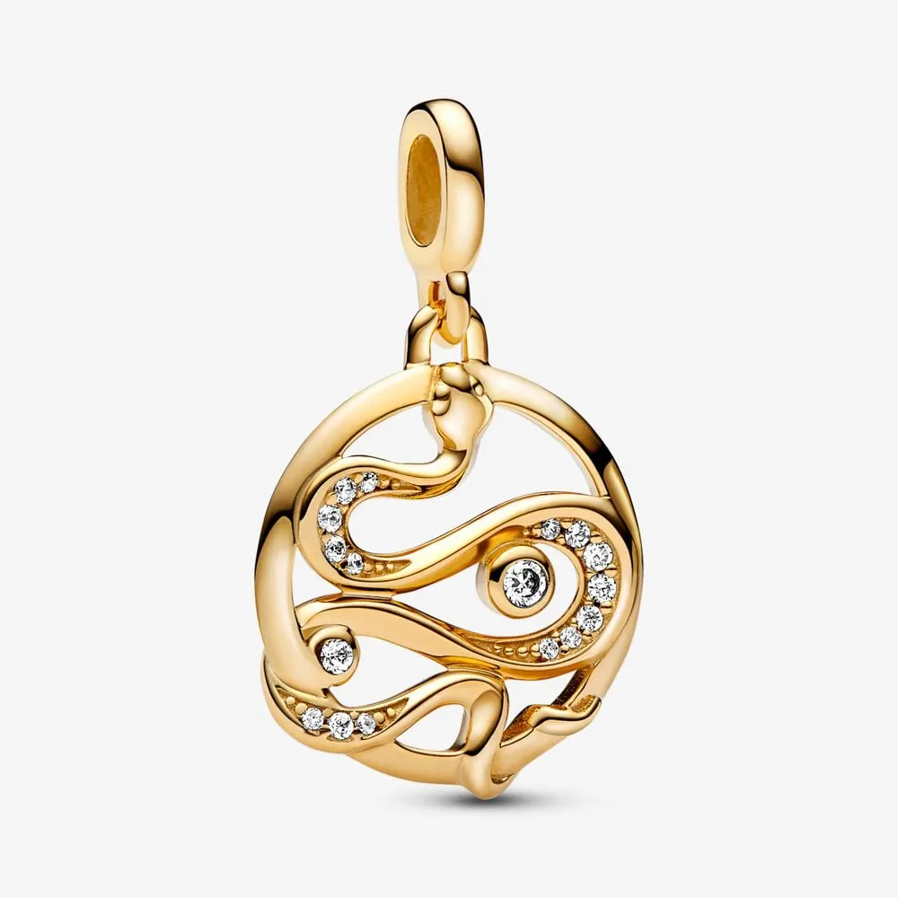 pandora me pavé slange medaljongcharm 762301c01