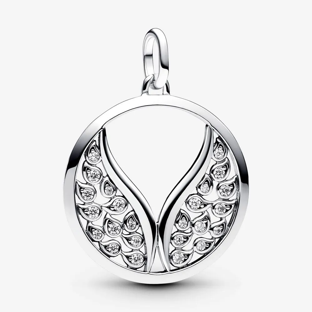 pandora me vinger oversized medaljong charm 793371c01