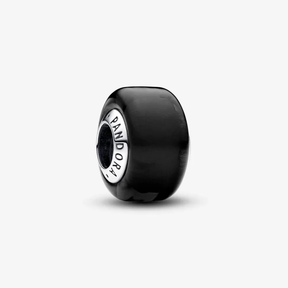 Pandora Svart Mini Muranoglass Charm - 793117C00