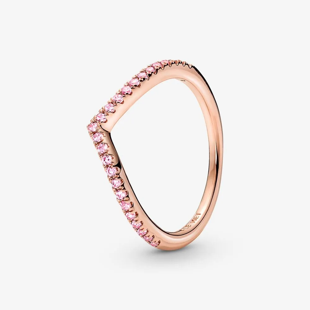pandora timeless wish funklende rosa ring 186316c02