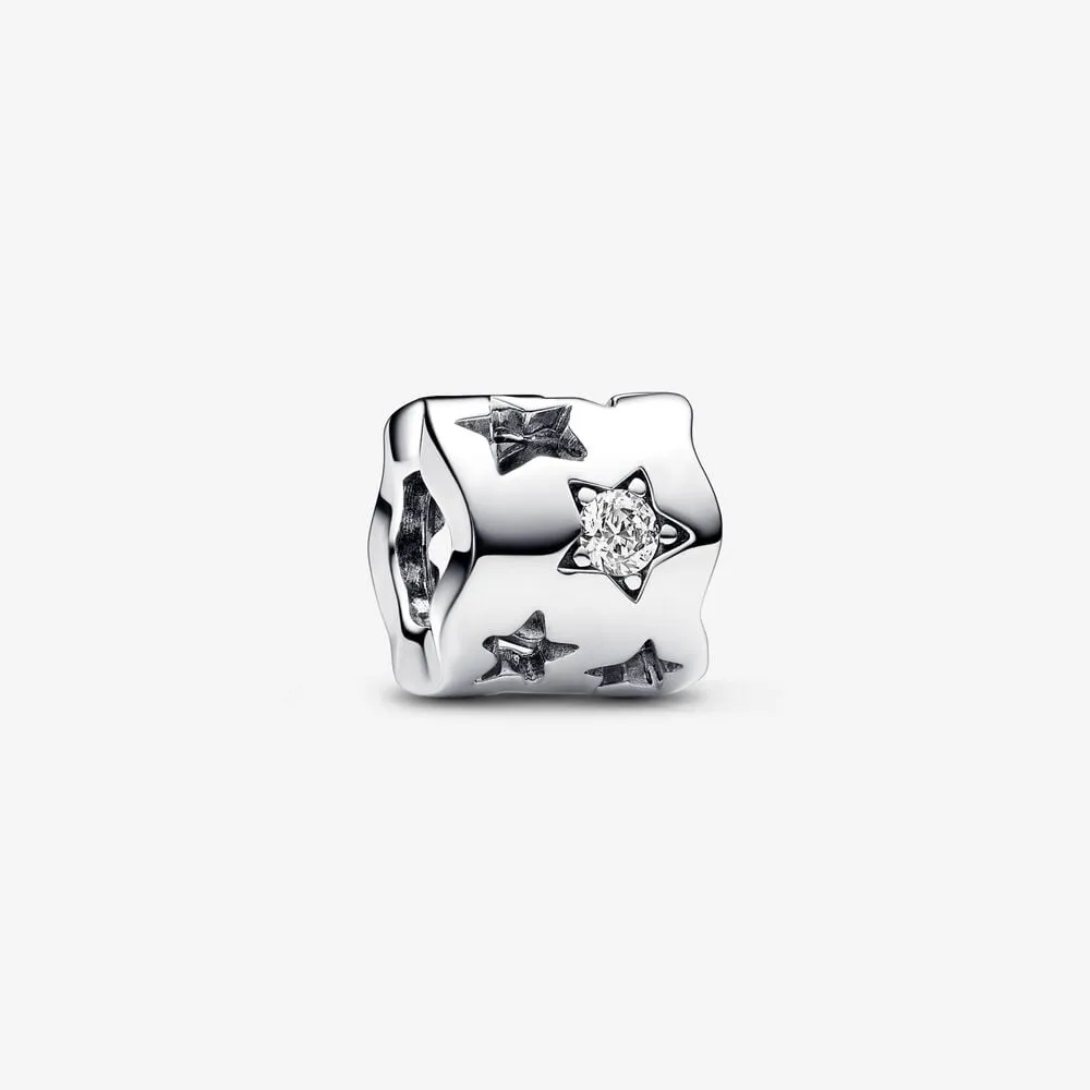 Pandora Utstanset Funklende Stjerne Charm - 792827C01
