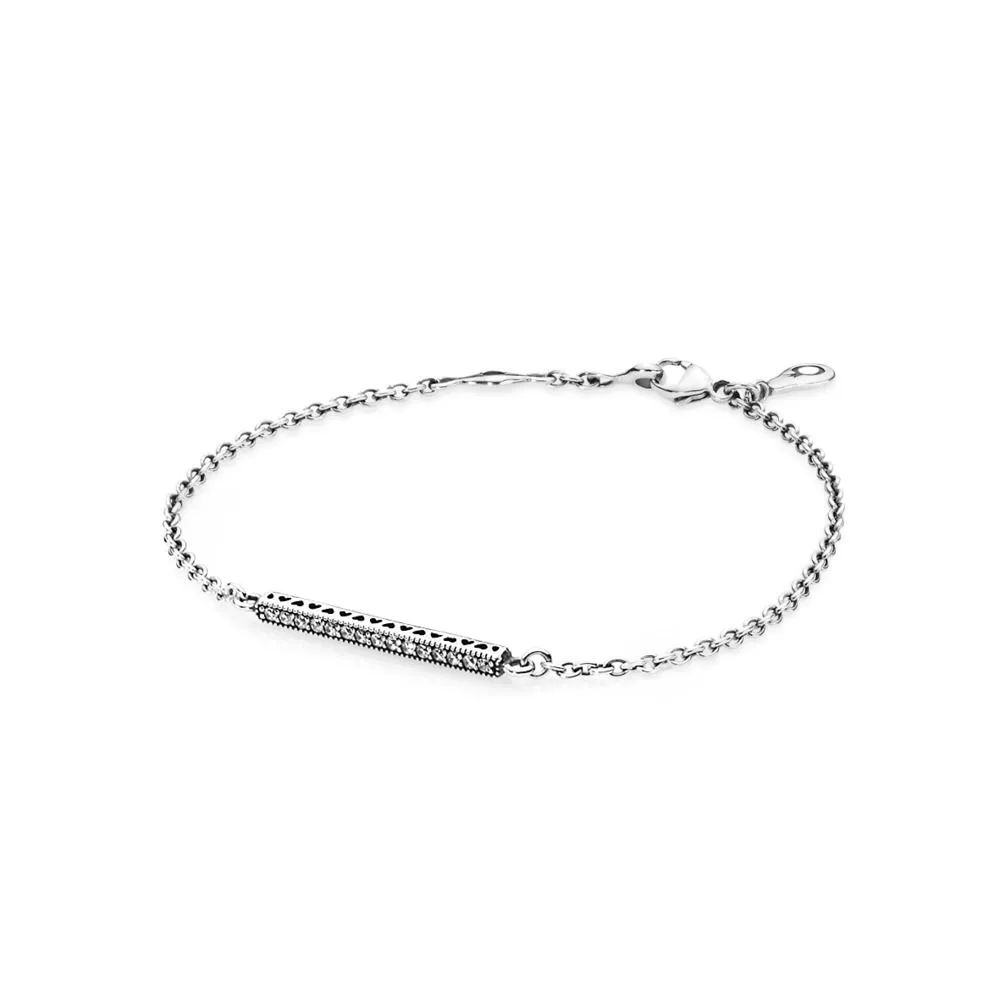 hearts of pandora bracelet 590513cz