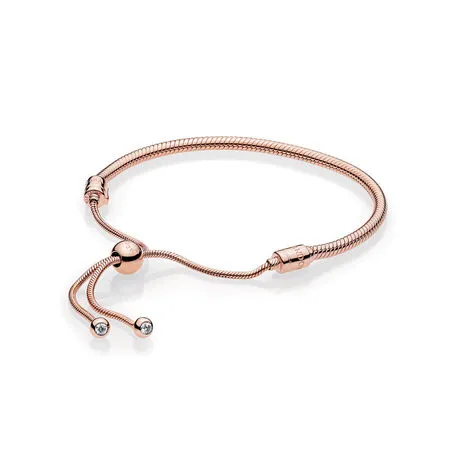 pandora moments slangekjede skyvearmbånd 587125cz