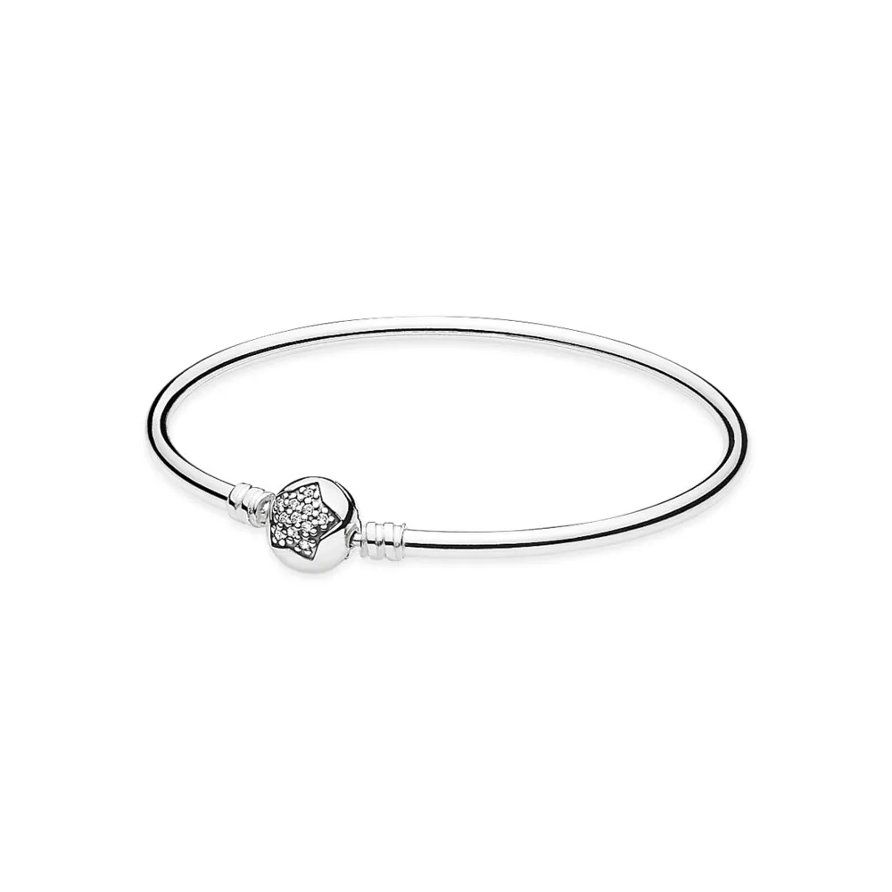 pandora moments sølvarmbånd stjerne 590720cz