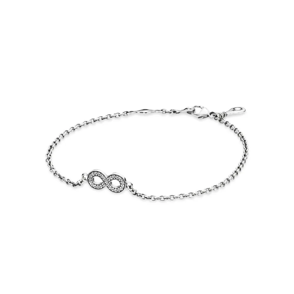 pandora symbol of infinity bracelet 590509cz